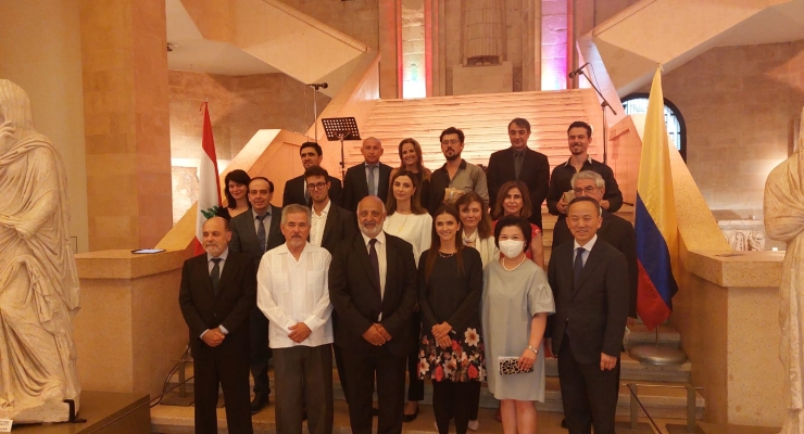 Embajada de Colombia en El Líbano realizó un concierto de folclore clásico y jazz