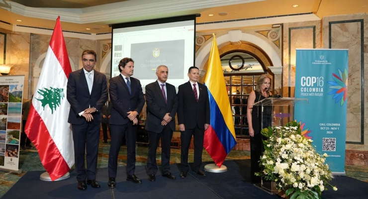 Embajada de Colombia en el Líbano conmemora el Día de la Independencia colombiana
