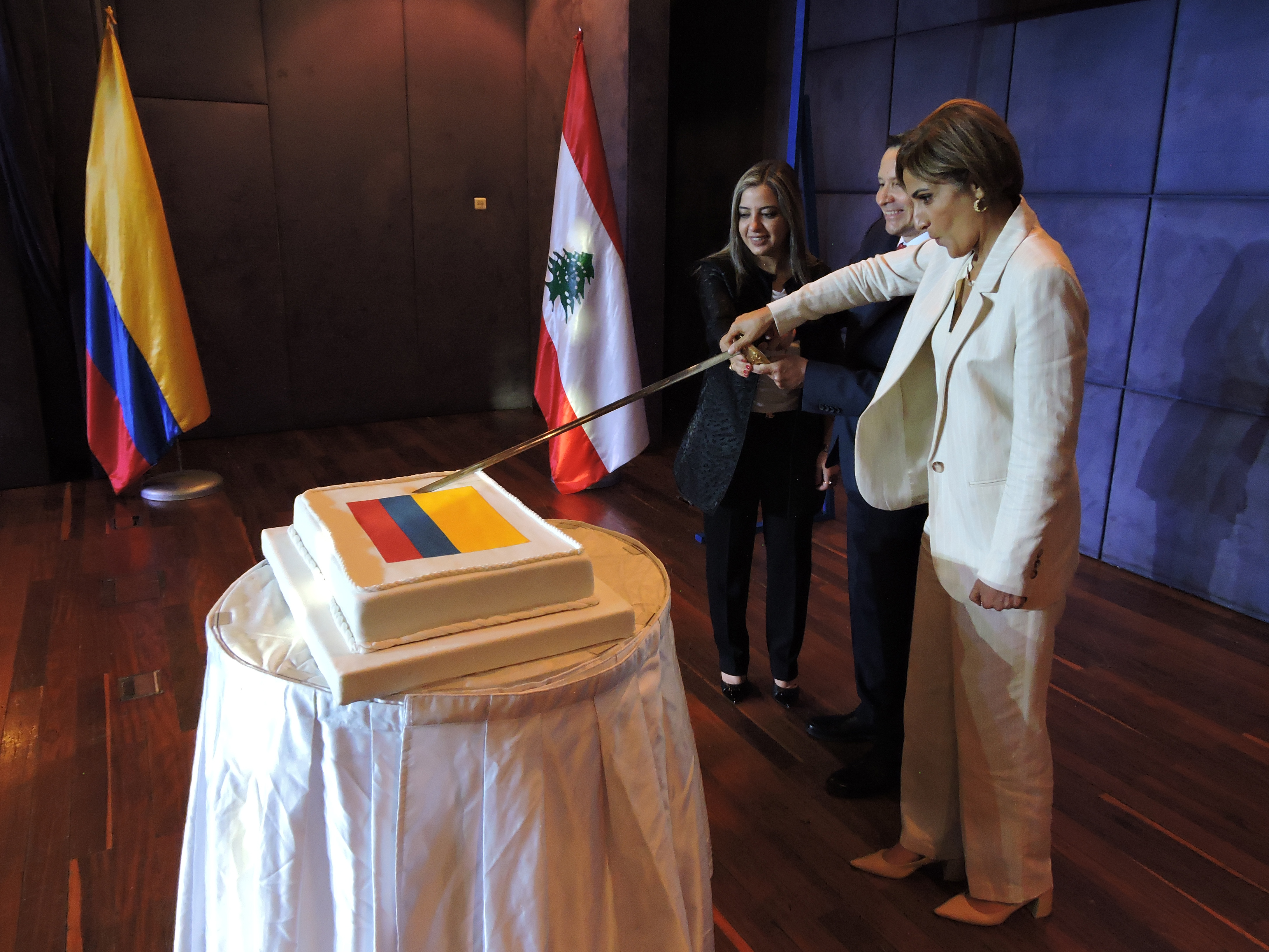 La Embajada de Colombia en el Líbano celebra el Día de la Independencia de Colombia