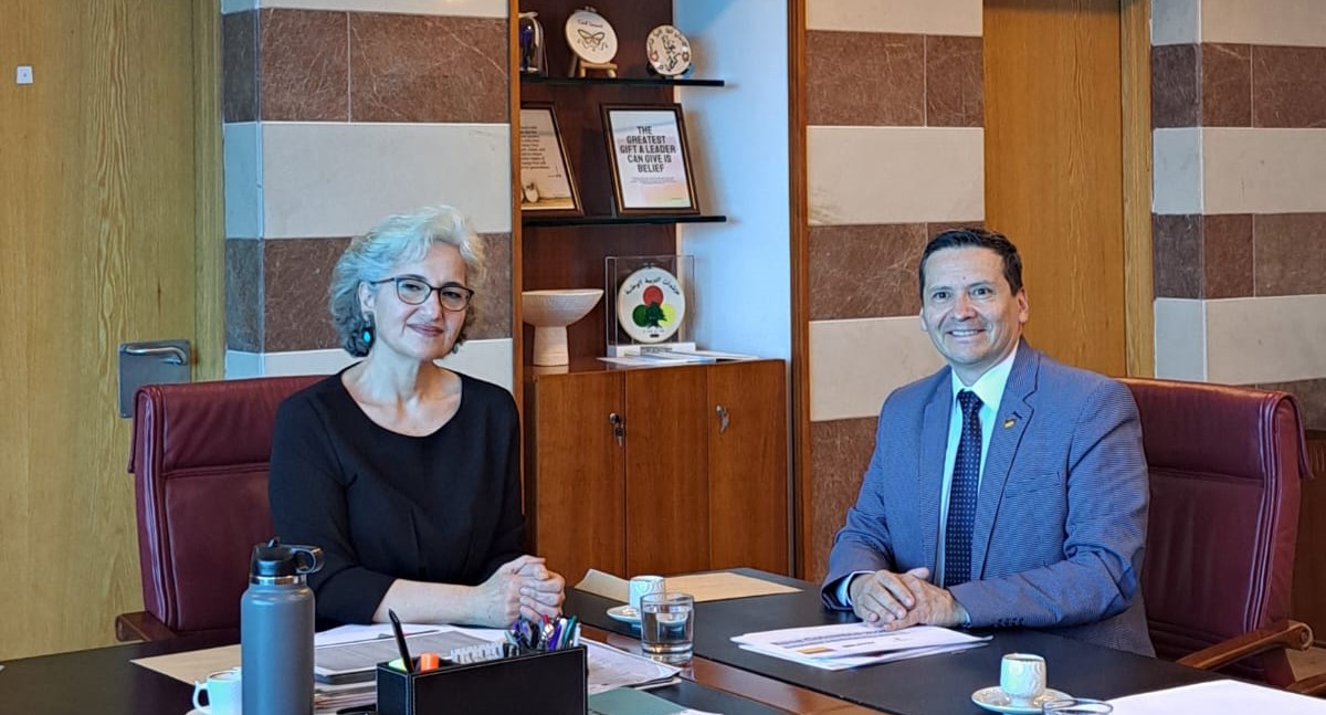 Embajador de Colombia y la Ministra de Educación del Líbano dialogan sobre la Beca Colombia 2025 ofrecida por el ICETEX para ciudadanos extranjeros