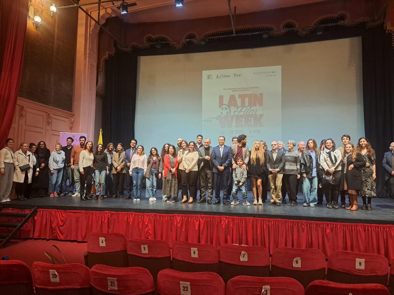 Colombia destaca la diplomacia cultural y la igualdad de las mujeres con la proyección de “Estimados Señores”, en el Latin Film Week en Beirut