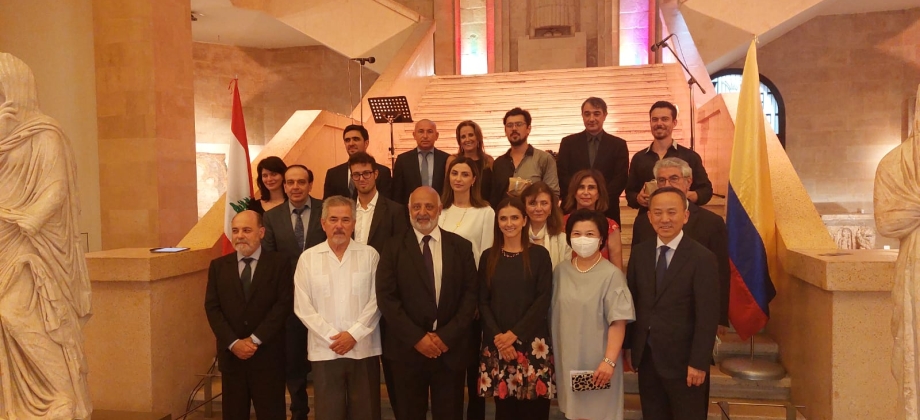 Embajada de Colombia en El Líbano realizó un concierto de folclore clásico y jazz