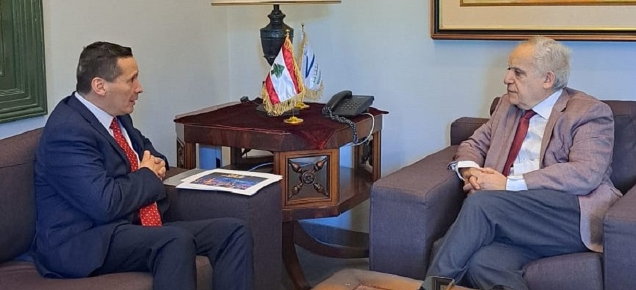 El Embajador Edwin Ostos Alfonso fortalece el Plan de Promoción de Colombia en el Líbano