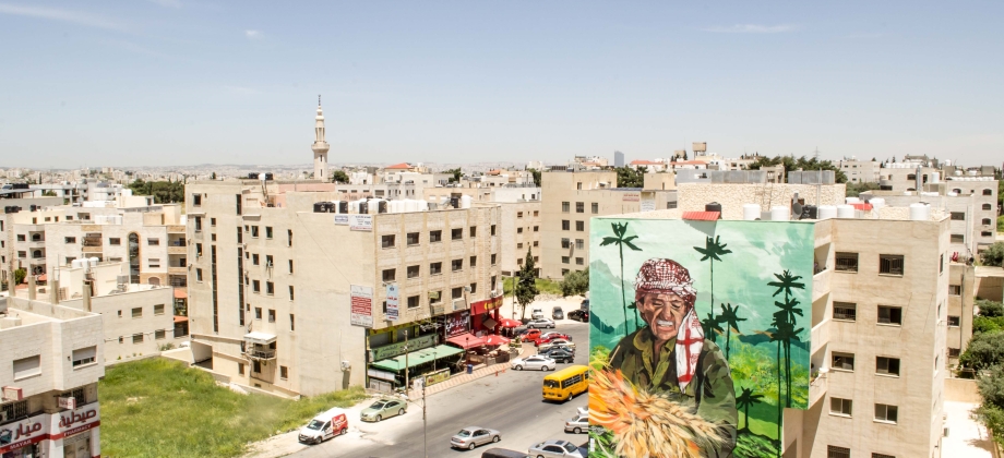 Embajada de Colombia en El Líbano inauguró el mural colombiano ‘Semillas humanas’ en Amman, Jordania