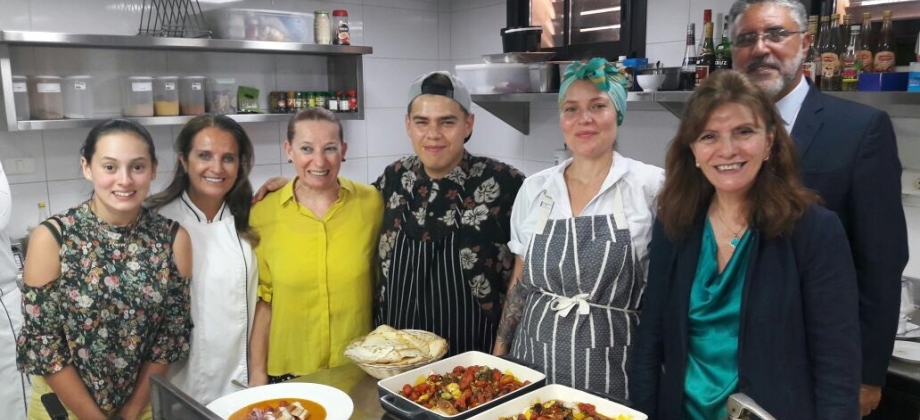La Embajada de Colombia en Líbano realizó muestra gastronómica con los chefs colombianos