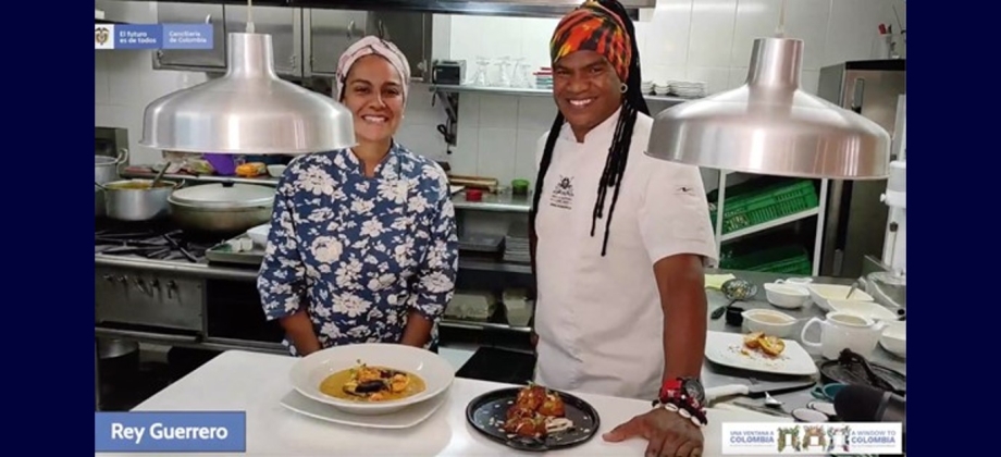 Las Embajadas de Colombia en Kenia y Líbano realizaron una muestra gastronómica con el chef Rey Guerrero