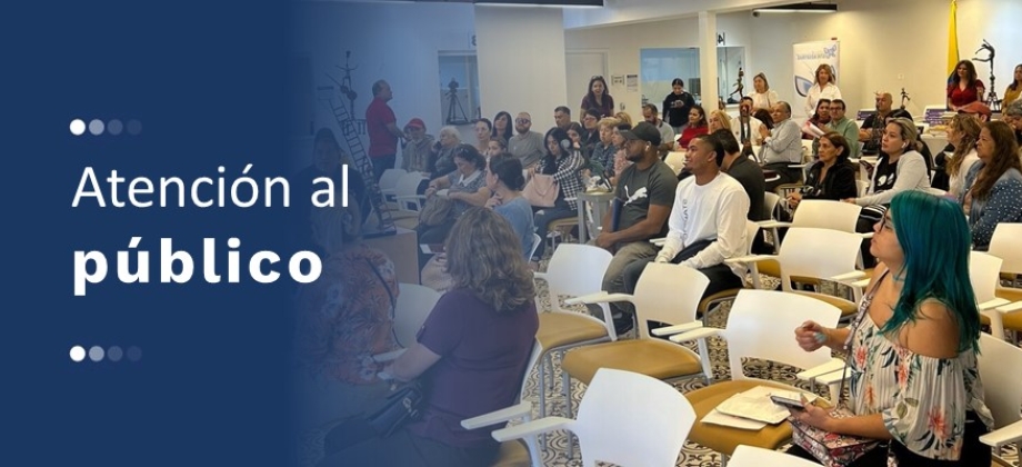 Embajada de Colombia en el Líbano y su sección consular no tendrán atención al público este jueves 26 de junio 2025