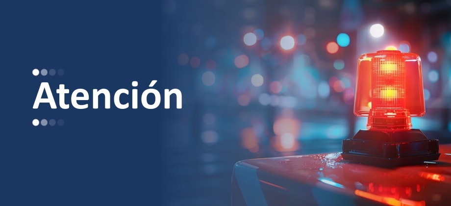 Banner general de atención o alerta