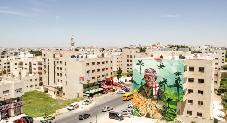 Embajada de Colombia en El Líbano inauguró el mural colombiano ‘Semillas humanas’ en Amman, Jordania