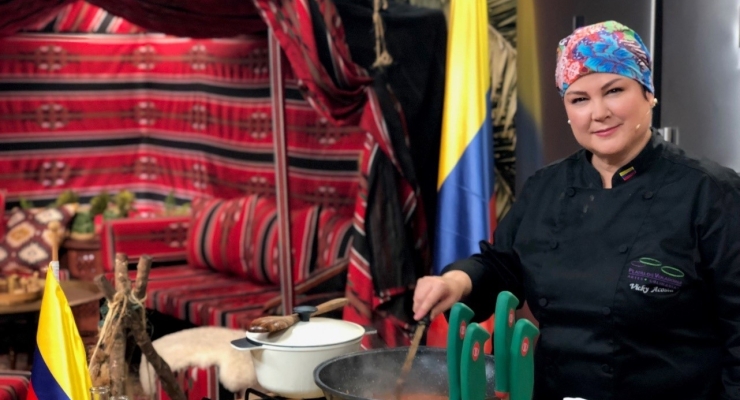 Finalizó con éxito la gira “Somos lo que comemos” de la chef Vicky Acosta en Líbano, Argelia y Marruecos, como parte del Plan de Promoción de Colombia en el Exterior